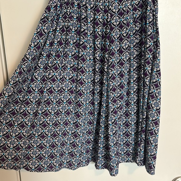 Express Blue and Purple Dress - Picture 5 of 7